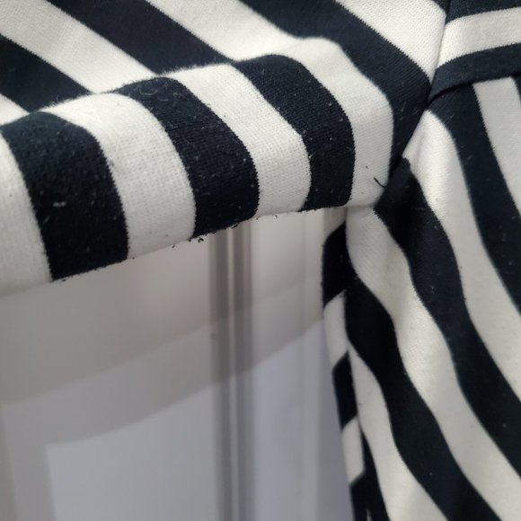 MICHAEL - Michael Kors longsleeve A-line striped dress. - Picture 7 of 9